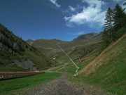 85 vista in Val Carisole dalla stazione della seggiovia...